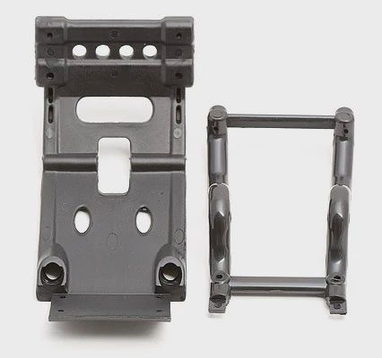 Team Associated Rear Bumper &amp; Brace Set (MGT 8.0) (ASC25695)