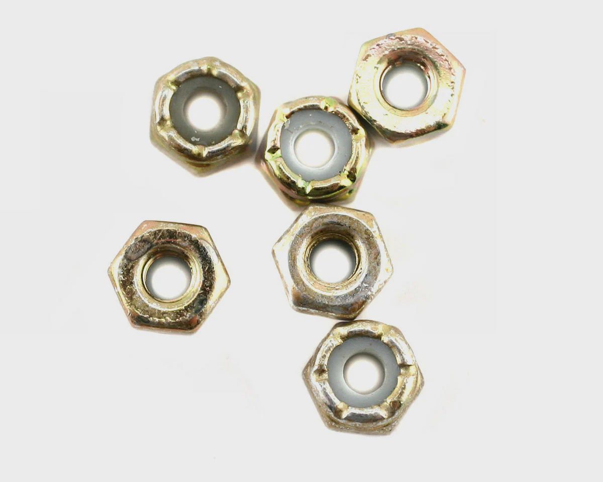 Team Associated 5-40 Slipper Locknut (6) (ASC6629)