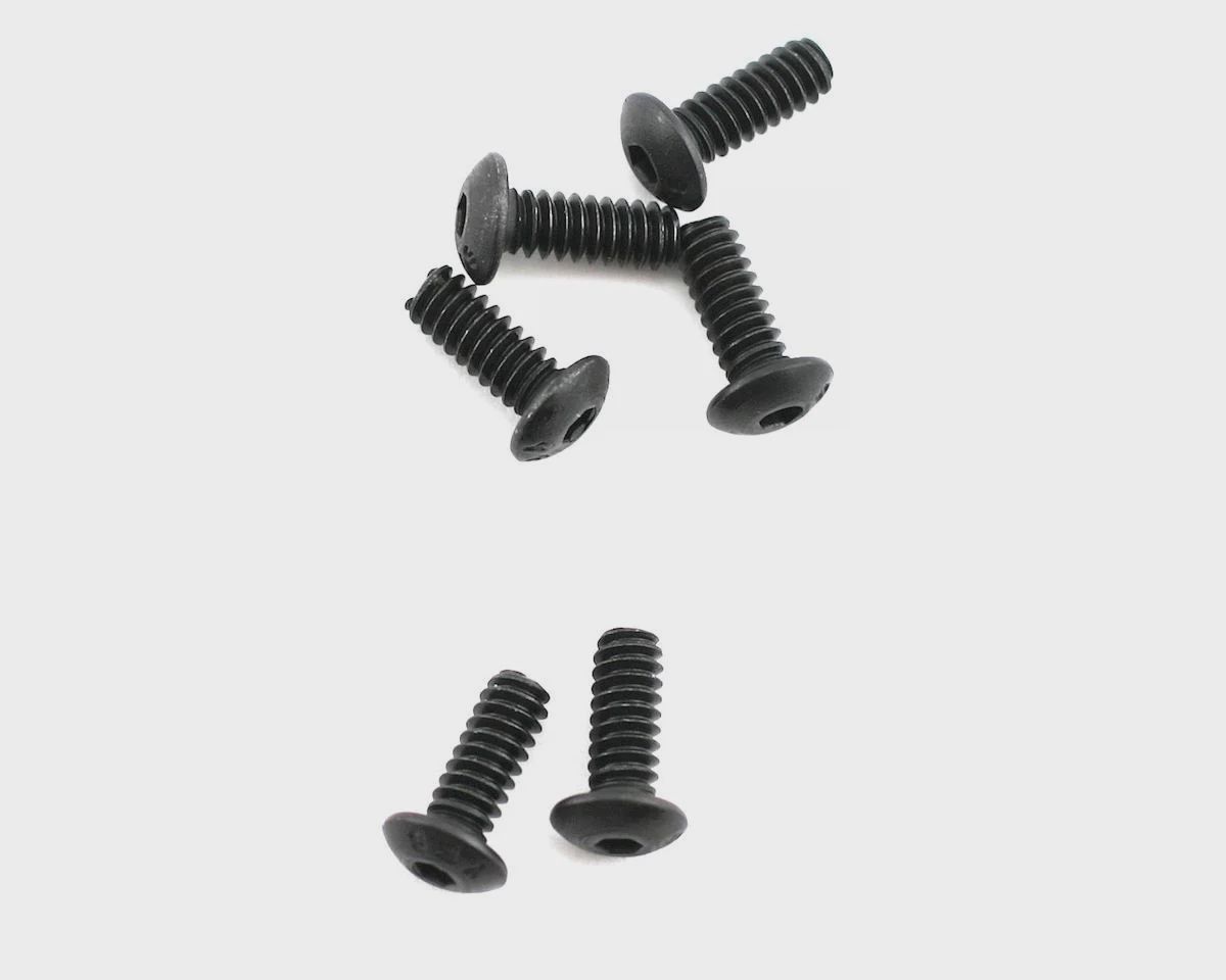 Team Associated 6-32x3/8" Button Head Screw (6) (ASC7773)