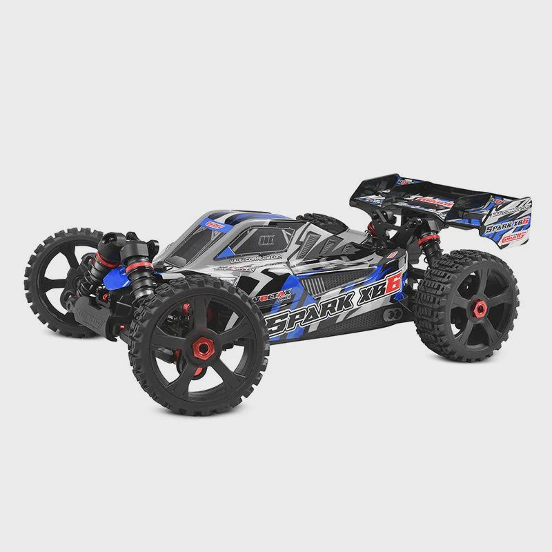 Team Corally Spark XB6 1/8 6S Basher Buggy, RTR, Blue (COR00285-B)
