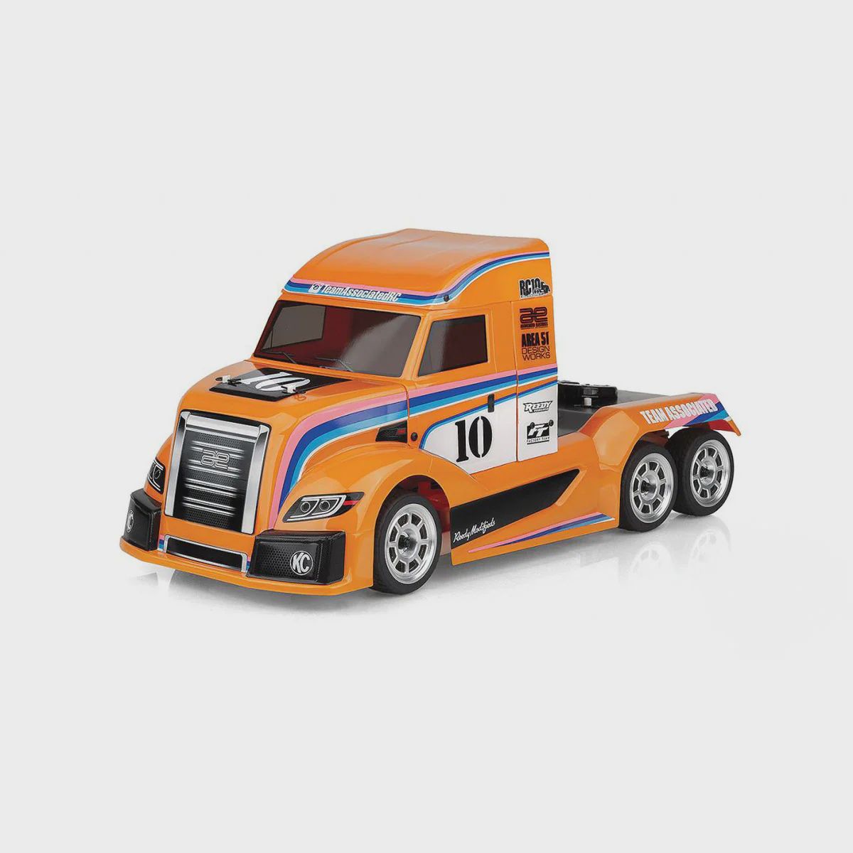 Team Associated RC10 American Custom 6x6 1/10 Electric On-Road Semi-Truck Kit (Limited Edition) (ASC30139)