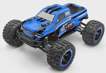 Slyder MT Turbo 1/16 4WD RTR 2S Brushless - Green (BZN540200), Color: Blue