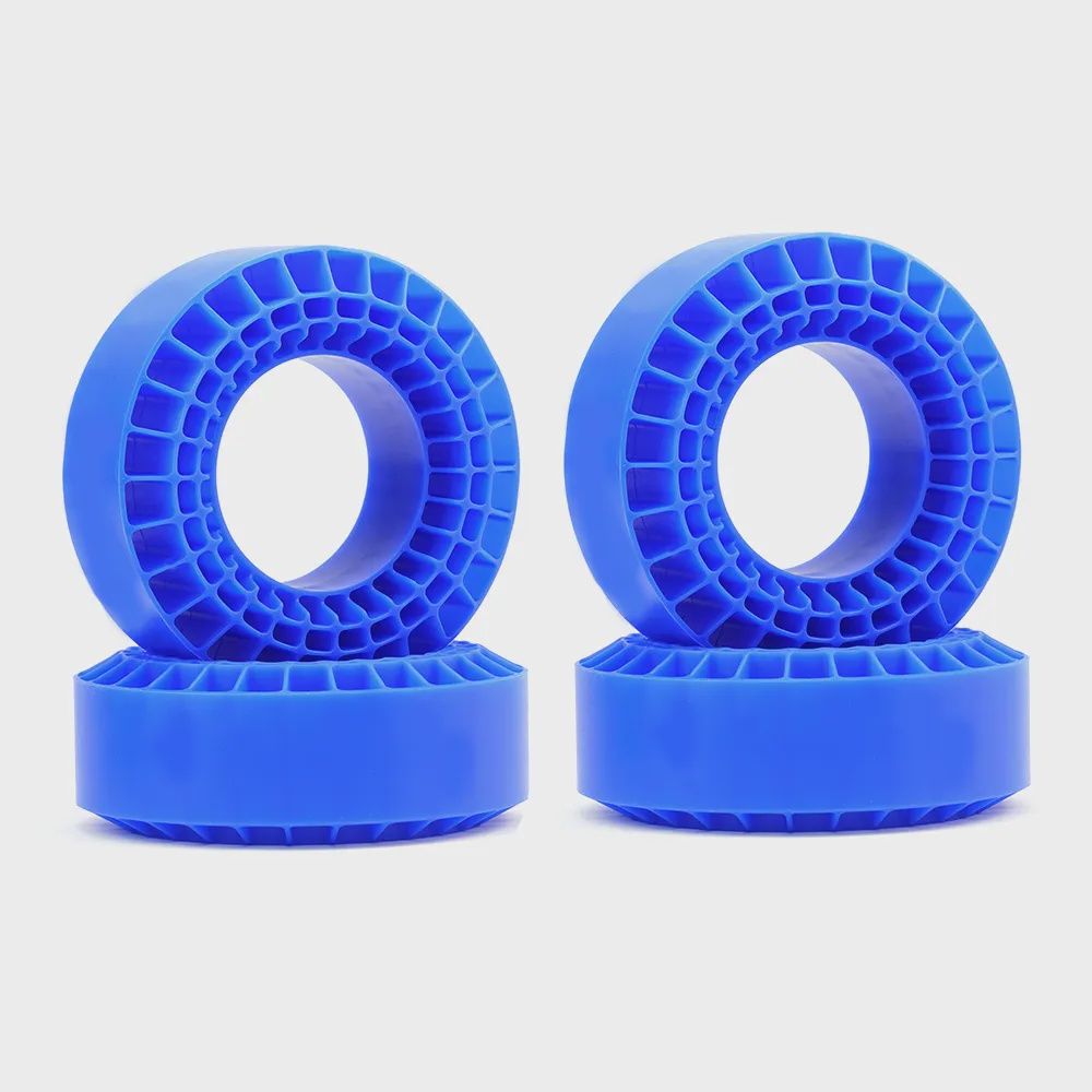 Hamilton Hobbies 1/10 RC Crawler Car Silicone Rubber Inserts Foam for 108-122mm 1.9inch Tires (HAMFT1037), Color: BLUE