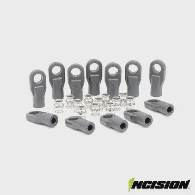 Vanquish PRO ROD ENDS WITH PIVOT BALLS (12) (IRC00013)
