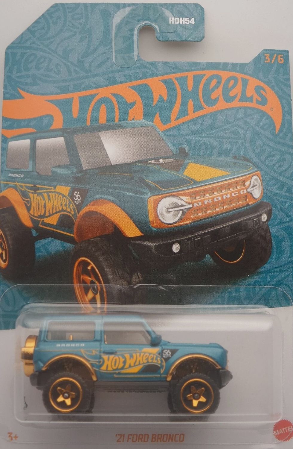 Mattel Hot Wheels Yearly Anniversary - (Randomly Chosen) (MTTHDH54), Type of vehicle: 21 Ford Bronco