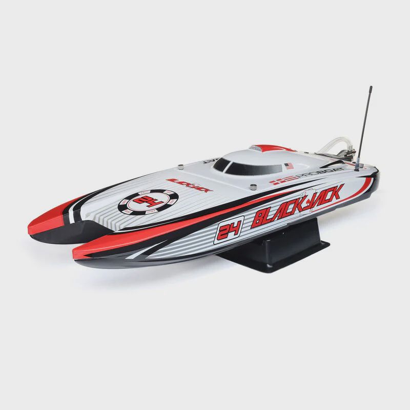 Blackjack 24" V2 Catamaran Brushless, Heat Wave Visual: RTR (PRB08049T_)