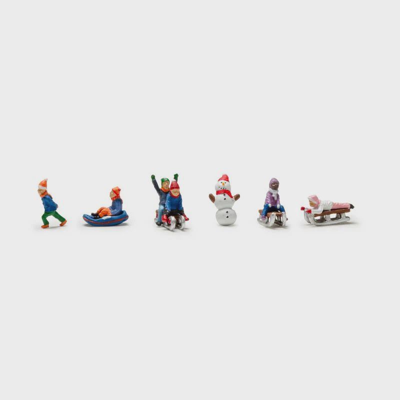 Woodland Scenics N Children Sledding (WOOA2221)