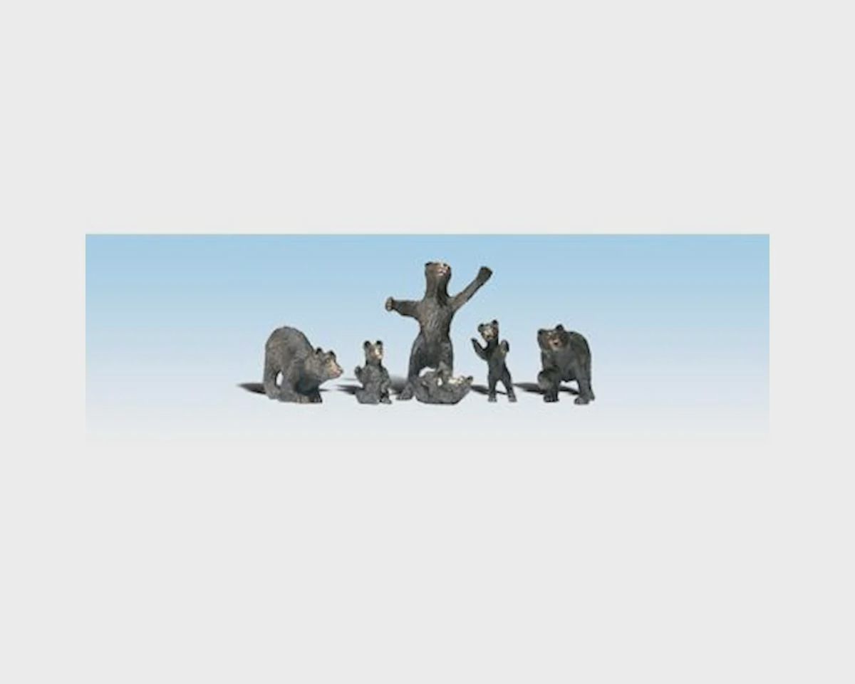 Woodland Scenics N Black Bears (WOOA2186)