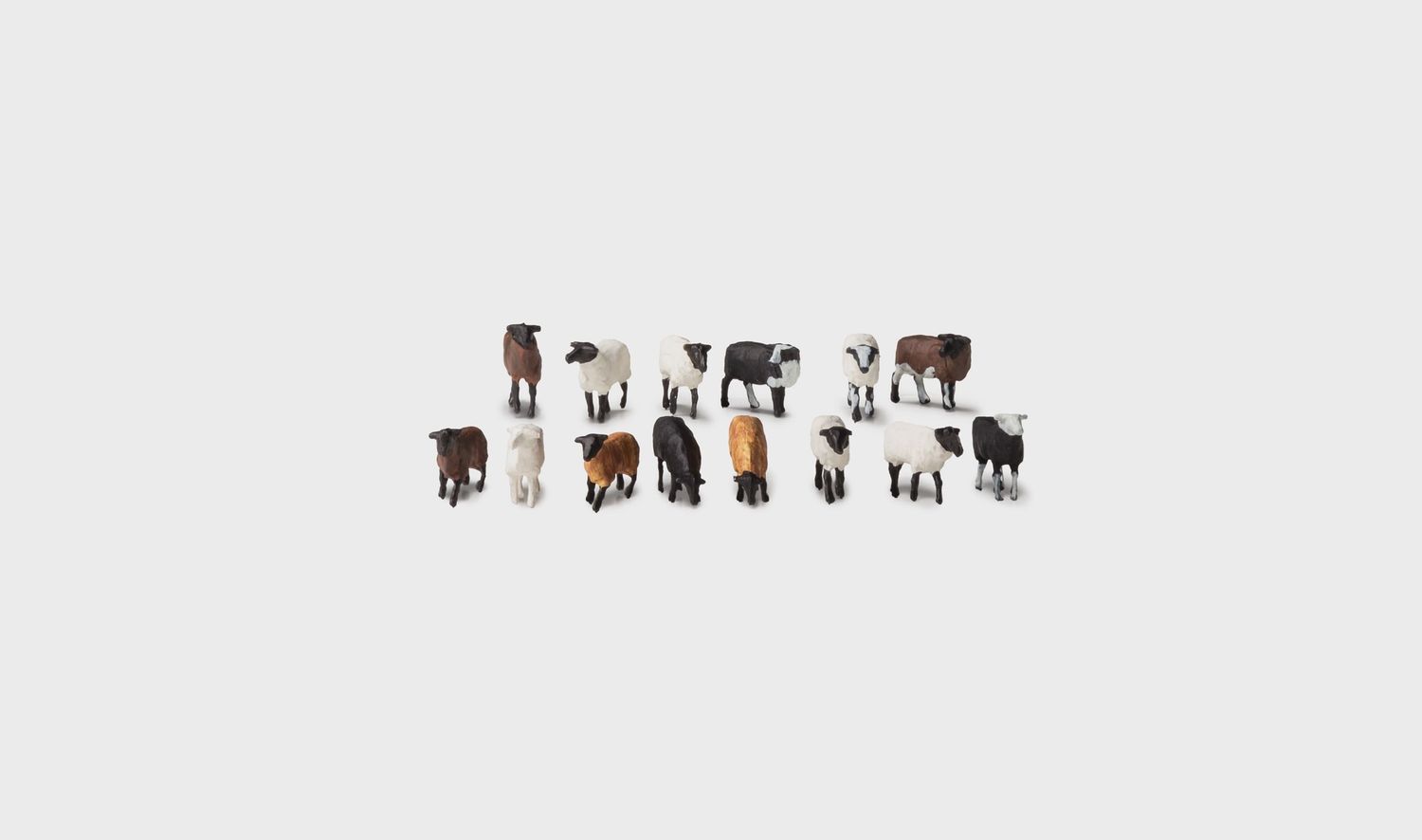 Woodland Scenics Flock of Sheep (WOOA1964)