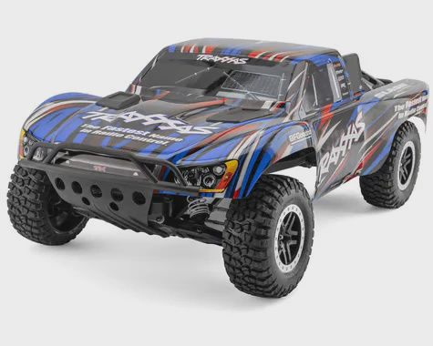 Traxxas Slash® BL-2s™ HD 1/10 RTR 2WD Brushless Short Course Truck (TRA58334_), Color: blue-23