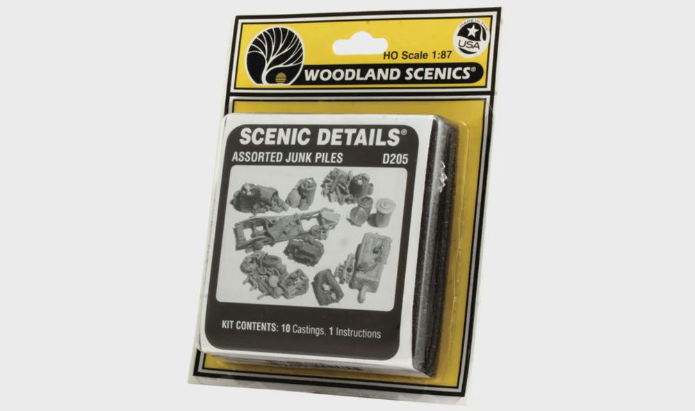 Woodland Scenics HO Assorted Junk Piles (WDS205)