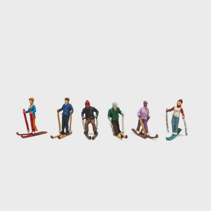 Woodland Scenics HO Snow Skiers (WOOA1967)