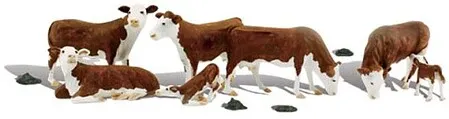 Woodland Scenics Hereford Cows (WOOA2767)