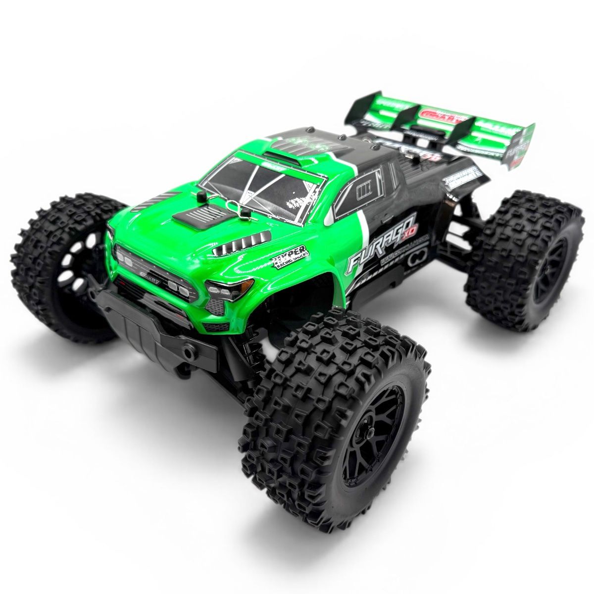 Corally Punisher XD 4WD 2S Small Scale, RTR Monster Truck, Green