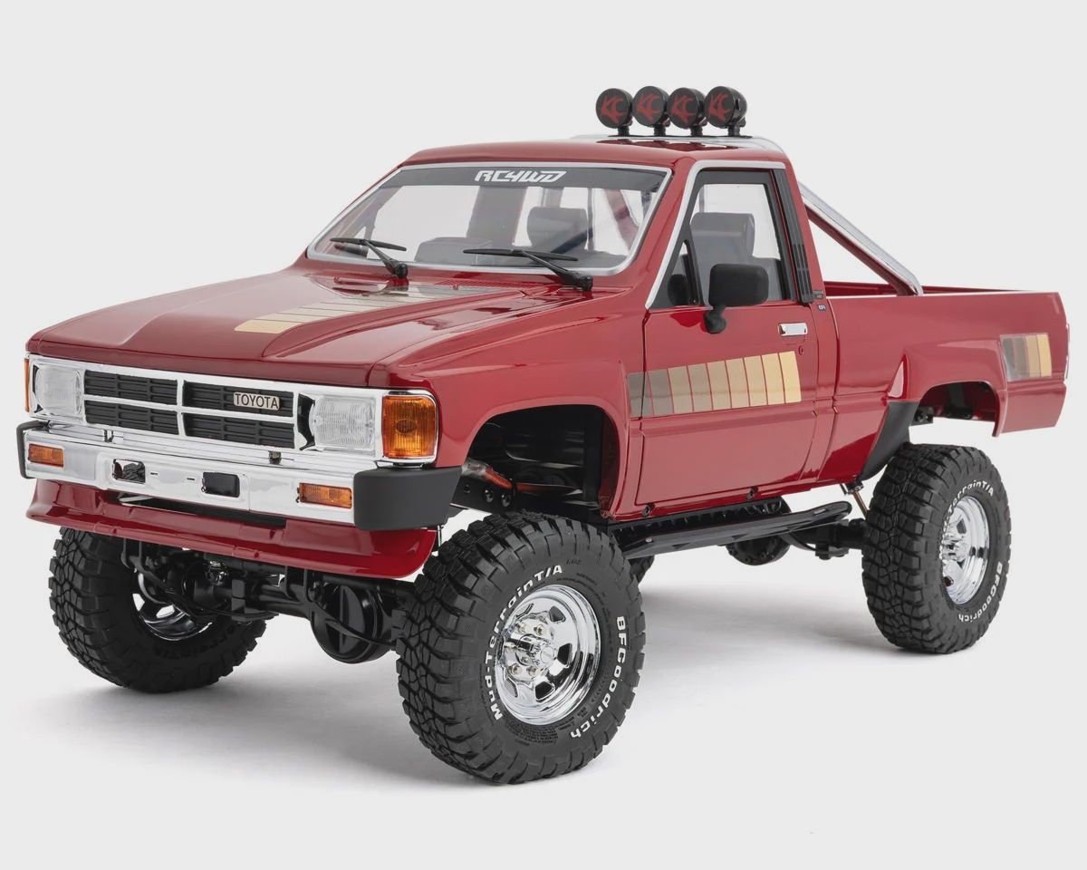 RC4WD Trail Finder 2 1/10 RTR 4WD Electric Trail Truck w/1985 Toyota Pickup Body w/2.4GHz Transmitter (Quick Release Body Mount)