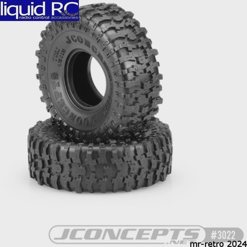 JConcepts Tusk 1.9" Performance Class 2 All Terrain Crawler Tires (2) (Green)  (JCO3022-02
