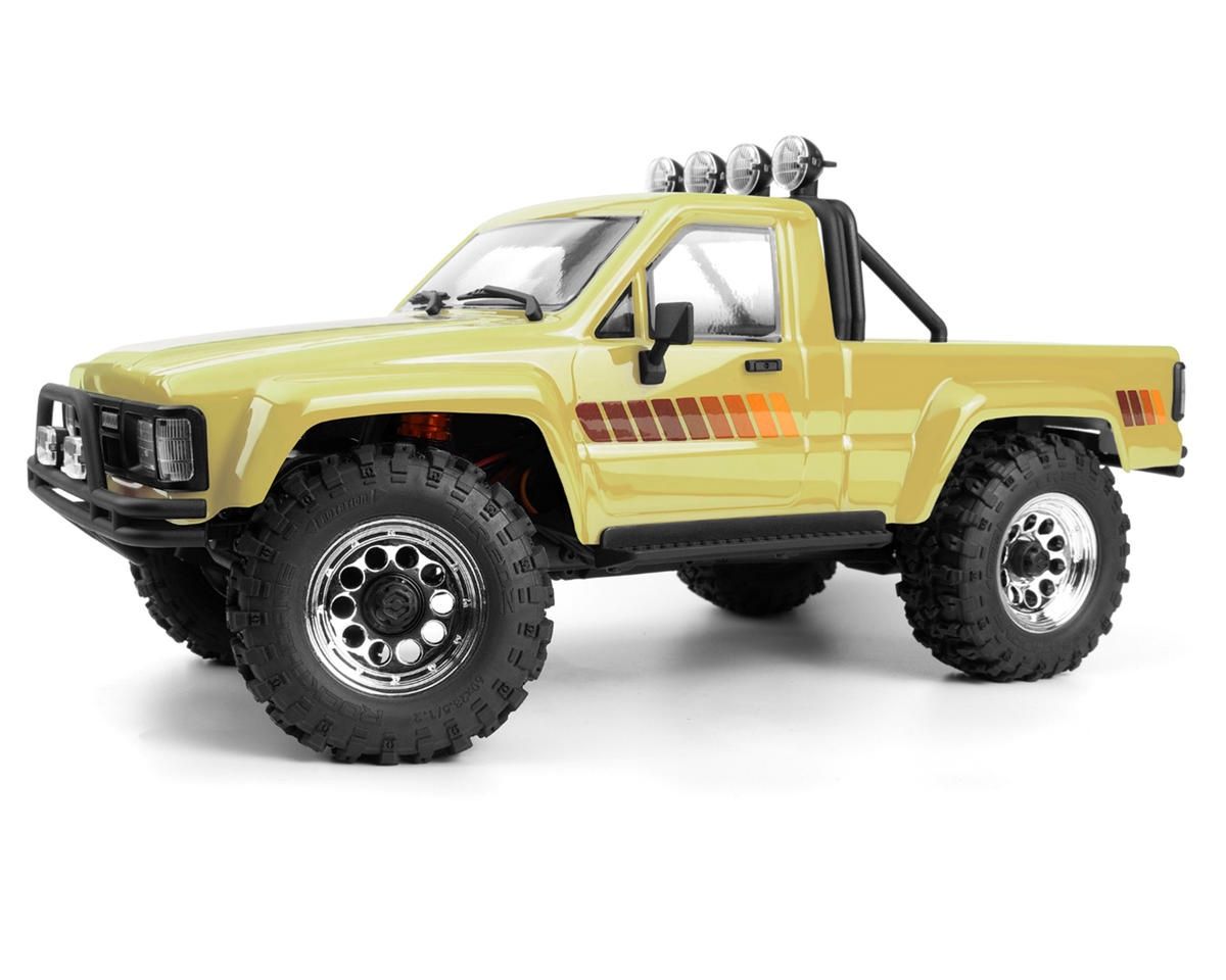 HPI Venture18 1985 Toyota Hilux SR5 1/18 RTR 4WD Brushed Rock Crawler (Crème) w/2.4GHz Radio, Battery &amp; Charger (HPI161253)