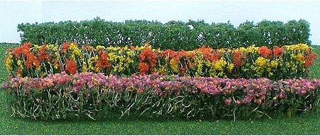 JTT Flower Hedges Red, Pink, Yellow, Purple (JTT95510)