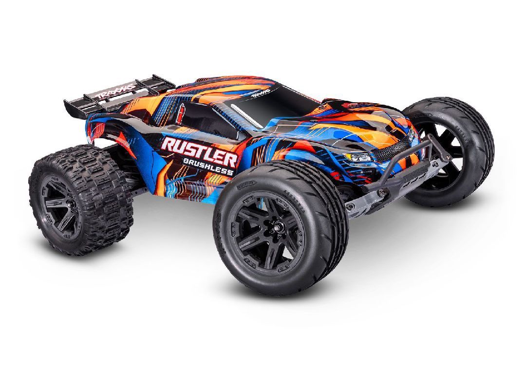 Traxxas 1/10 Rustler HD VX3 BL 2WD RTR - (TRA37454-4)
