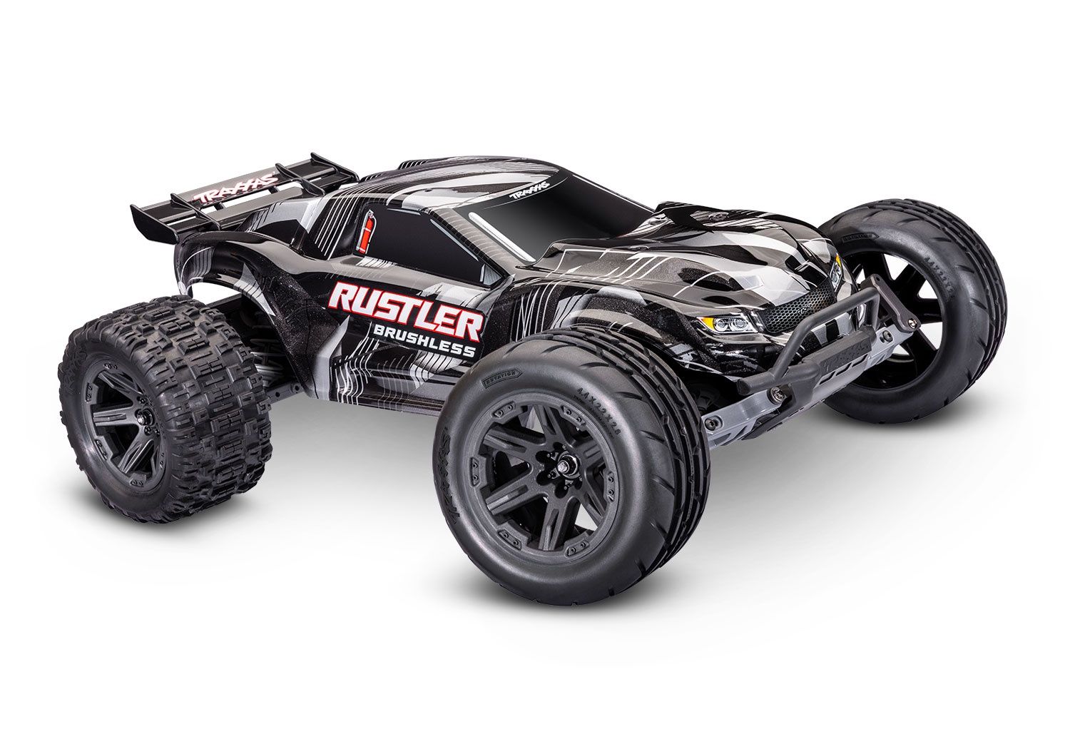 Traxxas 1/10 Rustler HD VX3 BL 2WD RTR - (TRA37454-4)
