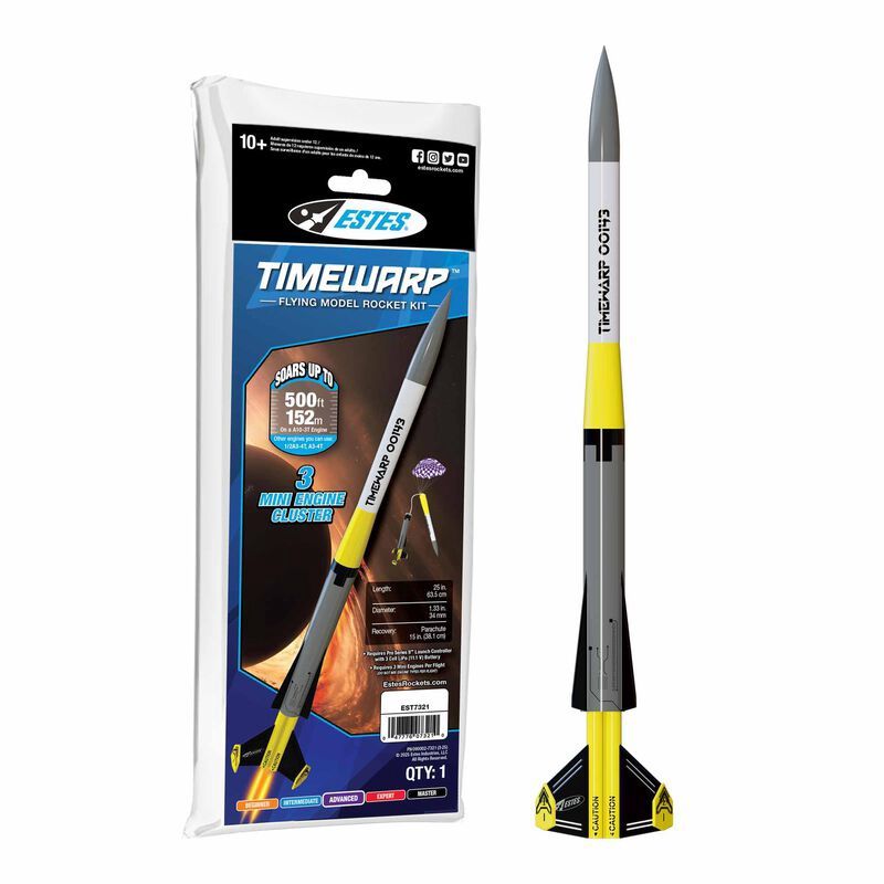 Estes TimeWarp™ Model Rocket Kit