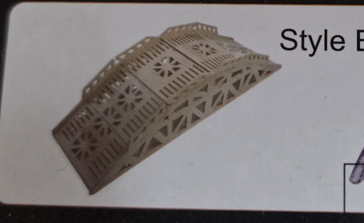 Bridge Wood board climbing for 1/16 &amp; 1/18 scale