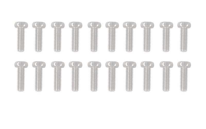 RC4WD Scale Hex Head Bolts (M2.5x8mm) (Silver)