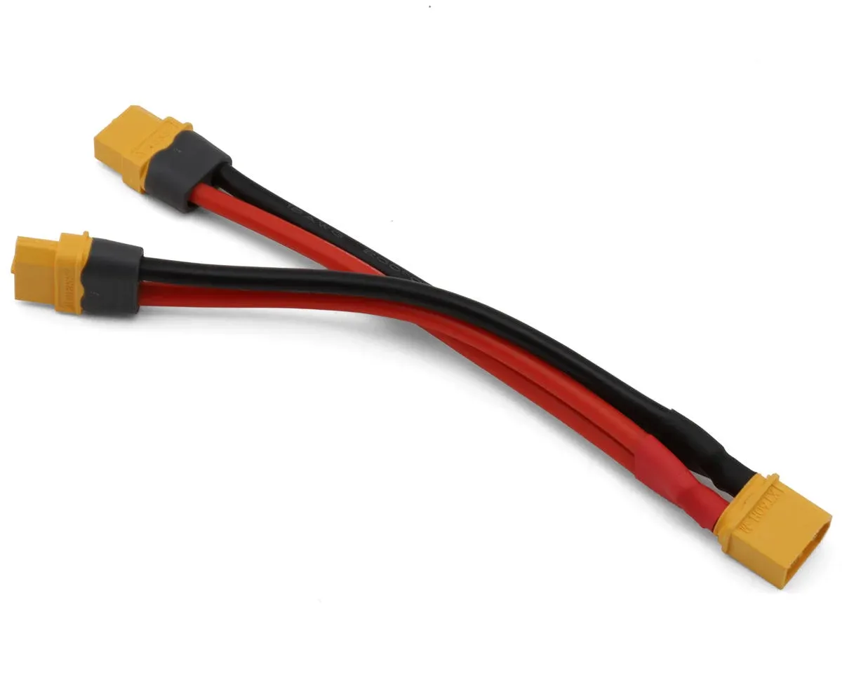 Samix Parallel XT60 Male to XT60 Female Battery Y-Harness (130mm) (12AWG)