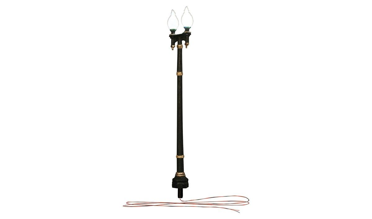 Woodland Scenics Double Lamp Post Street Lights - (WOOJP5632
