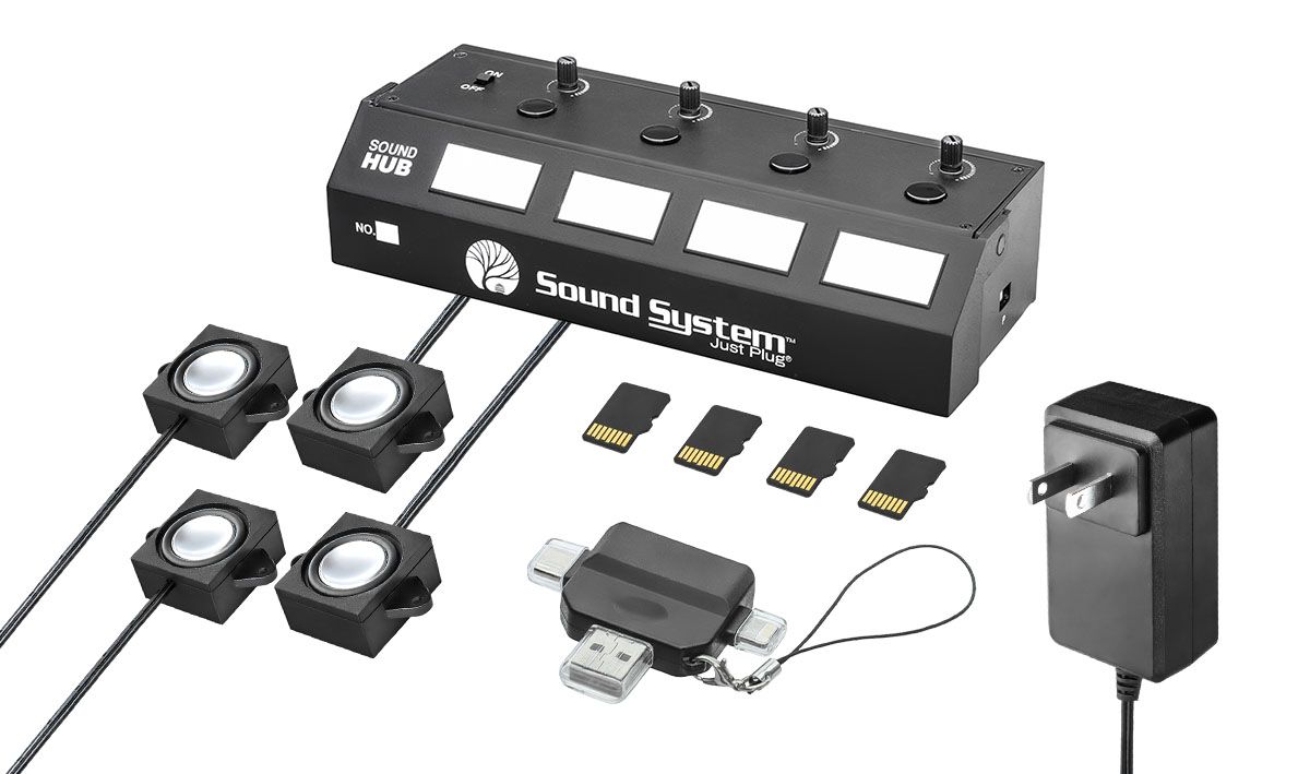 Just Plug® Sound System Starter Kit