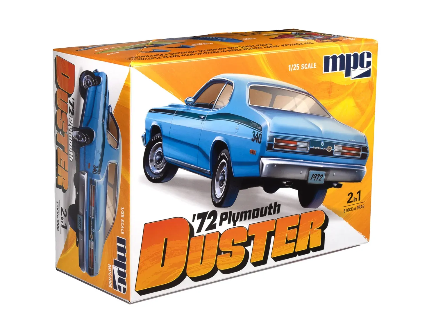 MPC 1972 Plymouth Duster 1:25 Scale Model Kit