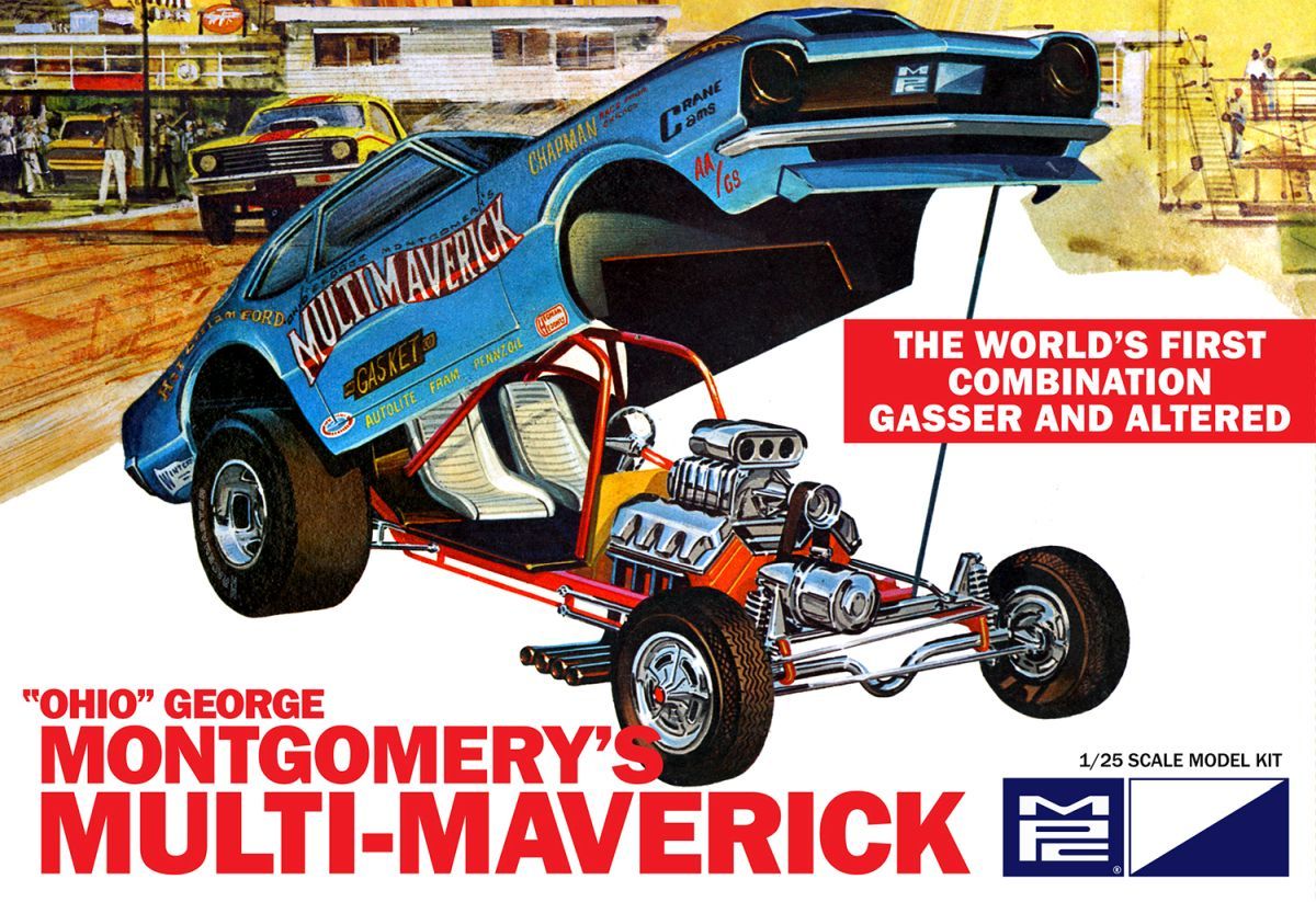 MPC Multi Maverick Funny Car Skill 2   (MPC1005)