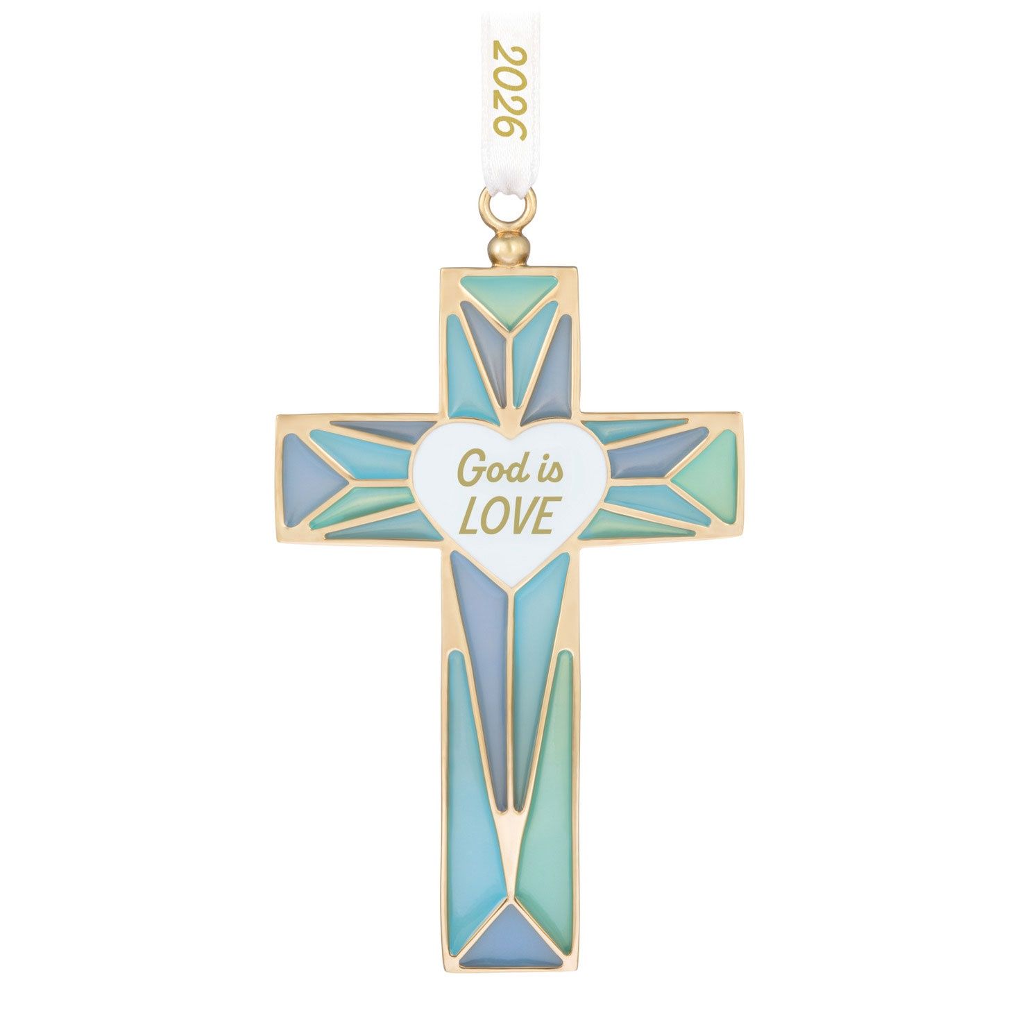 Hallmark God is Love 2026 Metal Ornament