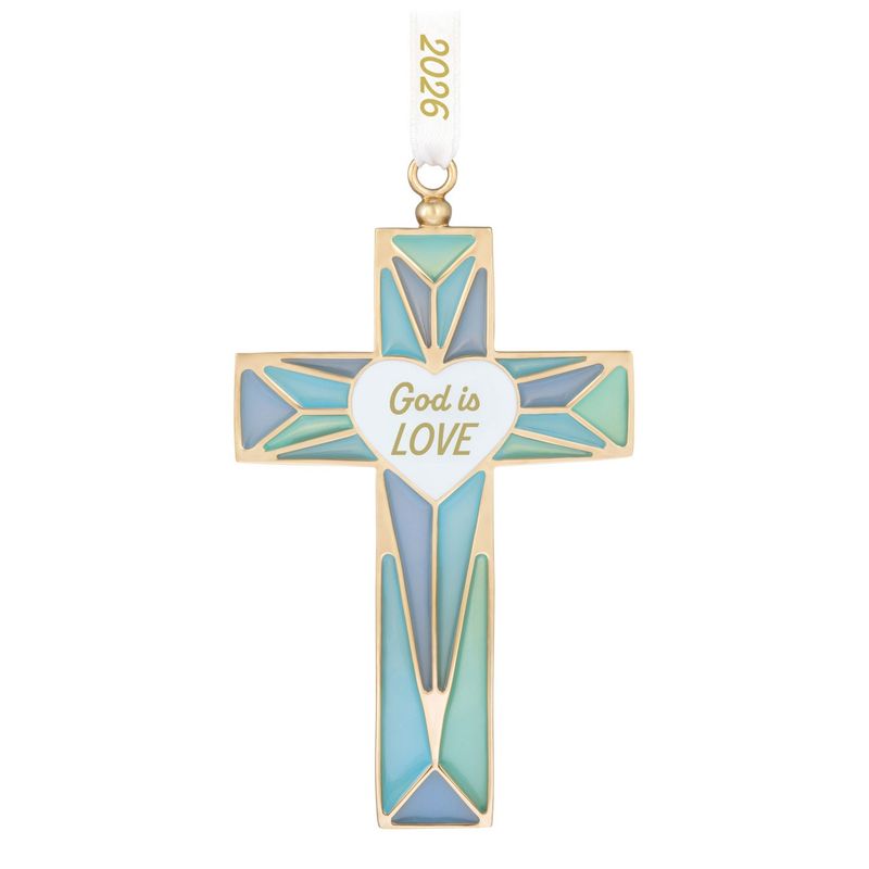 Hallmark God is Love 2026 Metal Ornament