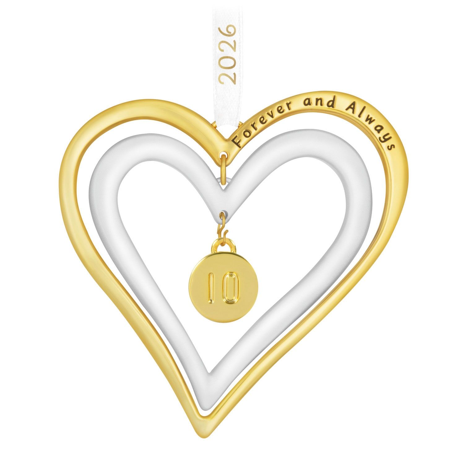 Hallmark Our Anniversary 2026 Metal Ornament