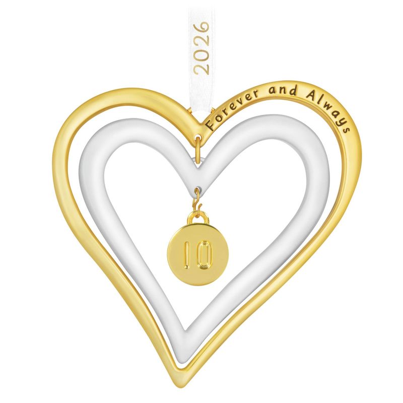 Hallmark Our Anniversary 2026 Metal Ornament