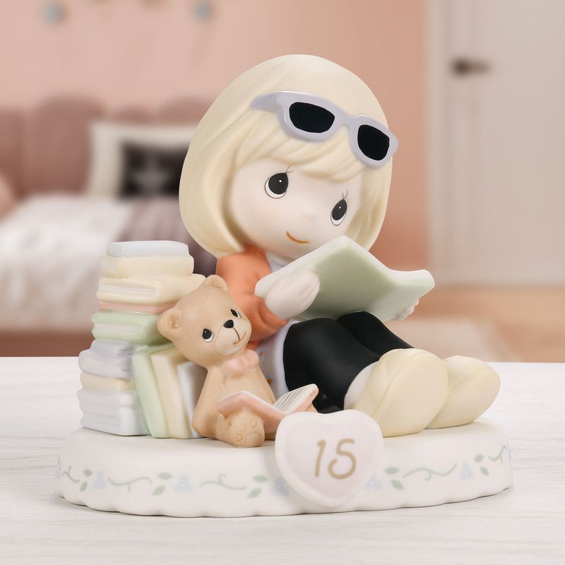 Growing In Grace, Age 15, Blonde Girl Figurine