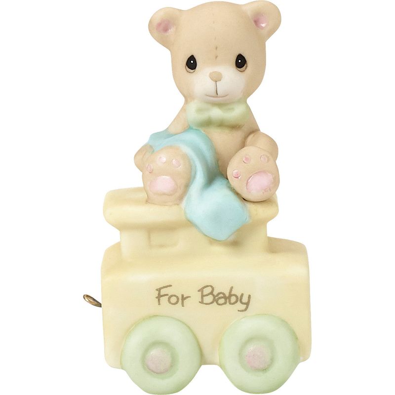 Birthday Train, New Baby, May Your Birthday Be Warm Figurine