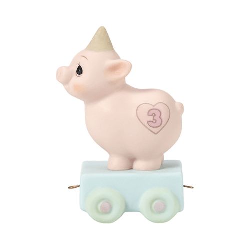 Birthday Train, Age 3, Heaven Bless Your Special Day Figurine