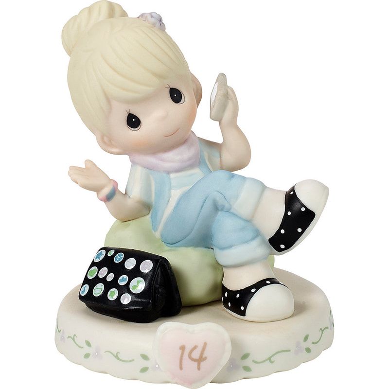 Growing In Grace, Age 14, Blonde Girl Figurine
