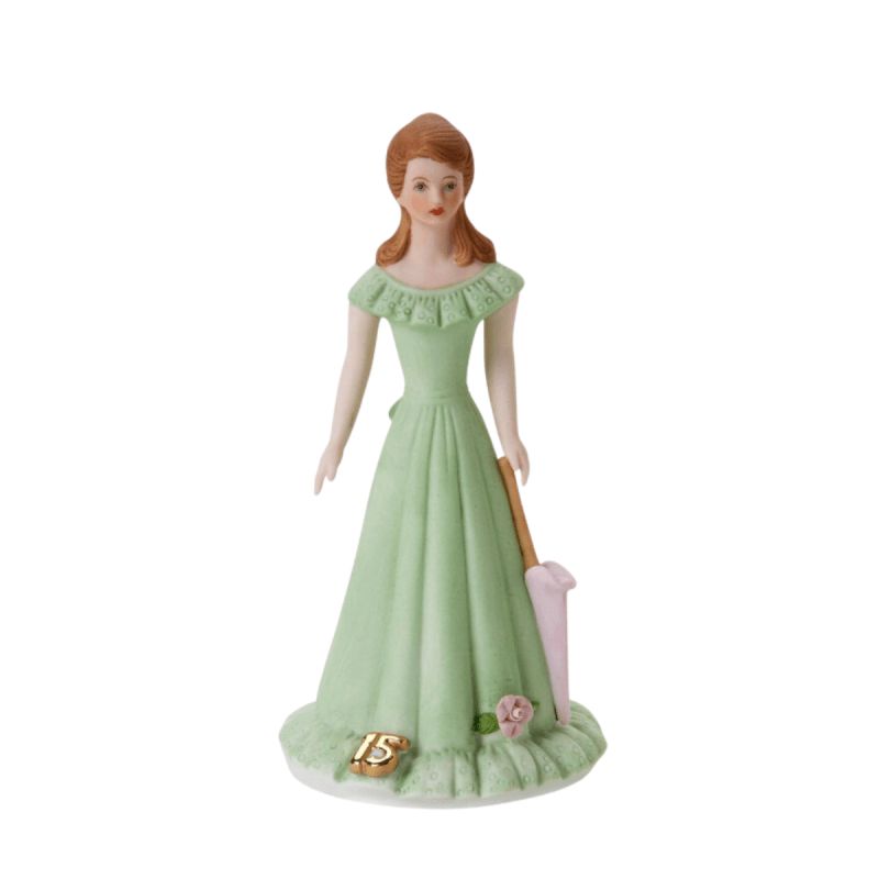 Growing Up Girls® Brunette Age 15 Figurine