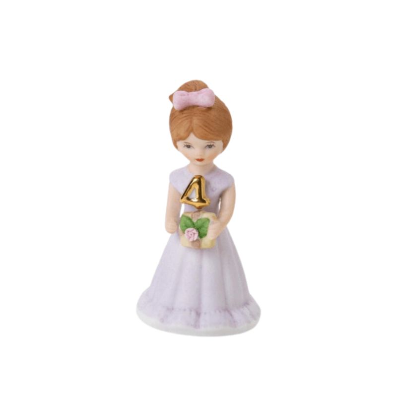 Growing Up Girls® Brunette Age 4 Figurine