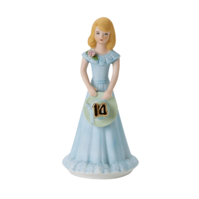 Growing Up Girls® Blonde Age 14 Figurine