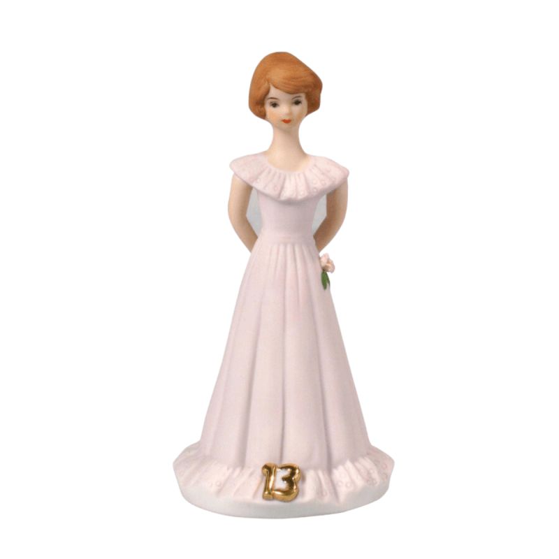 Growing Up Girls® Brunette Age 13 Figurine