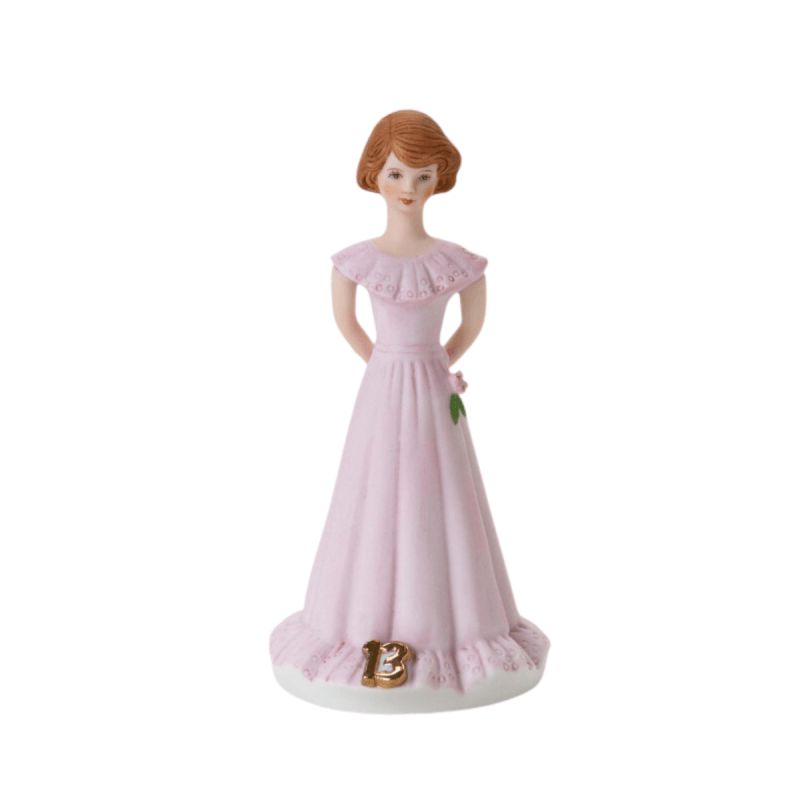 Growing Up Girls® Brunette Age 13 Figurine