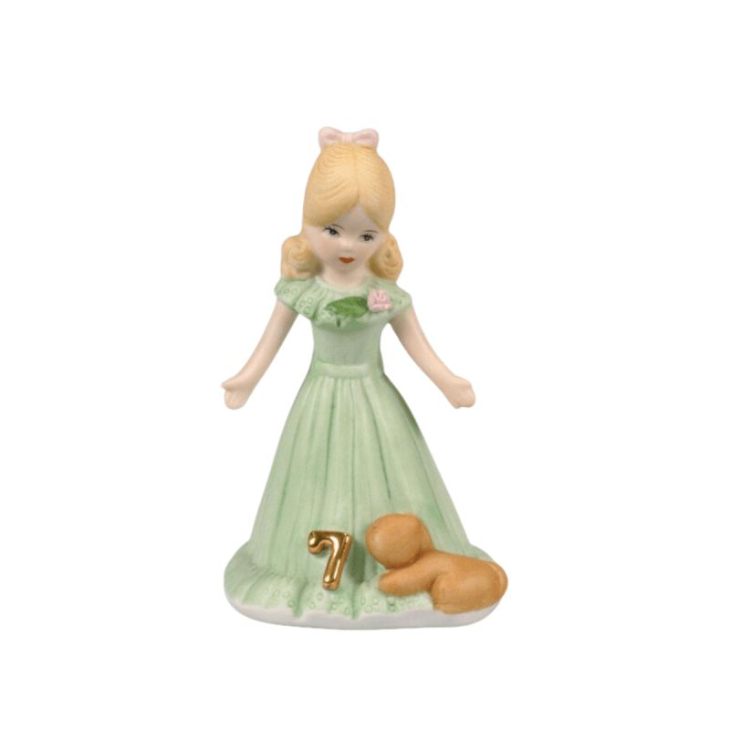 Growing Up Girls® Blonde Age 7 Figurine