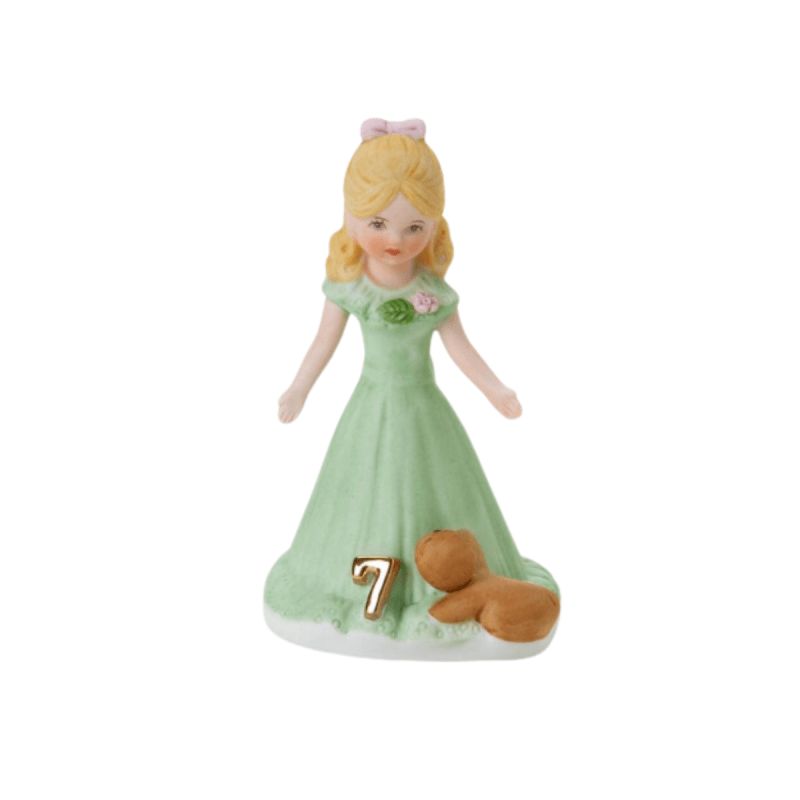 Growing Up Girls® Blonde Age 7 Figurine
