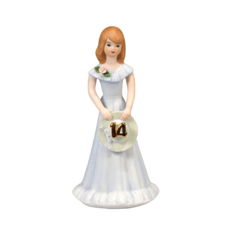 Growing Up Girls® Brunette Age 14 Figurine