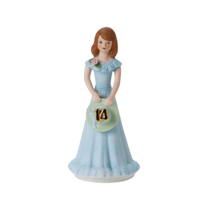 Growing Up Girls® Brunette Age 14 Figurine