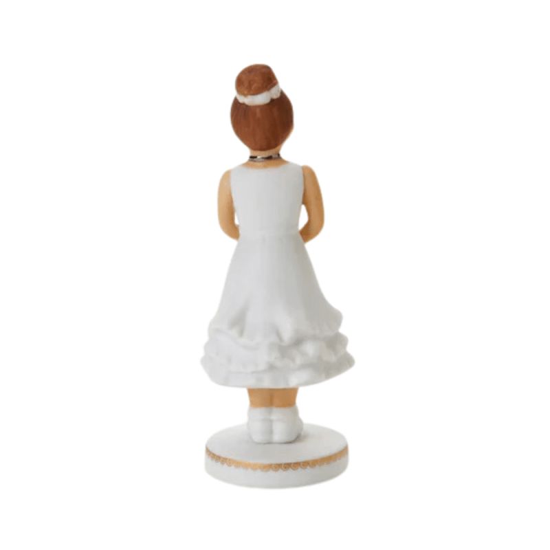 Growing Up Girls® Brunette First Communion Figurine